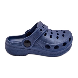 Chinelos de espuma infantil azul marinho Lucas