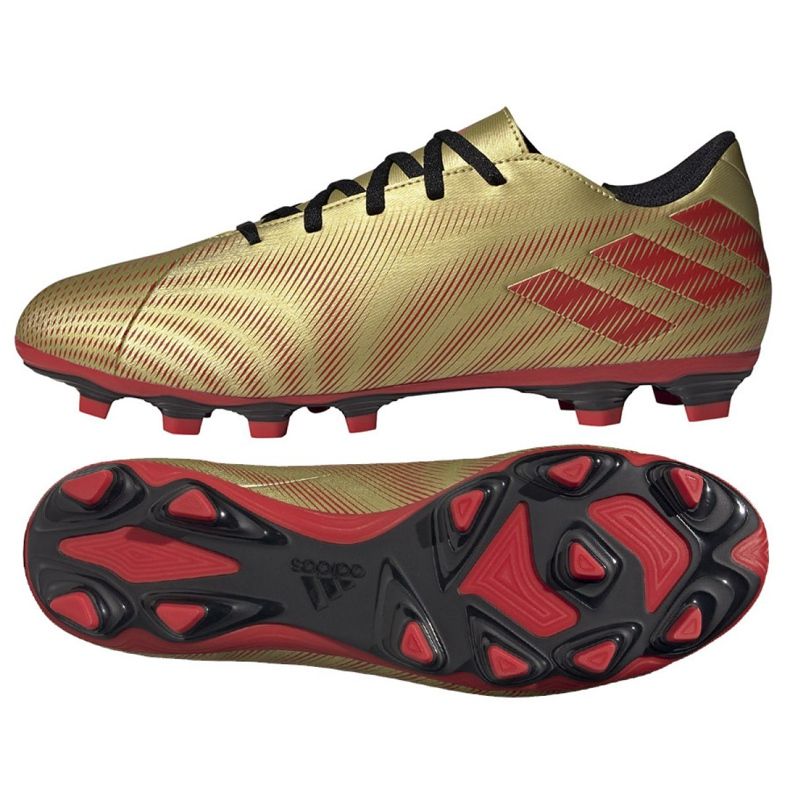 Chuteiras Adidas Nemeziz Messi.4 FxG M FY0762 violet, gold dourado