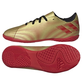 Chuteiras Adidas Nemeziz Messi.4 In Jr FY0811 dourado dourado Chuteiras Adidas Nemeziz Messi.4 In Jr FY0811 dourado dourado