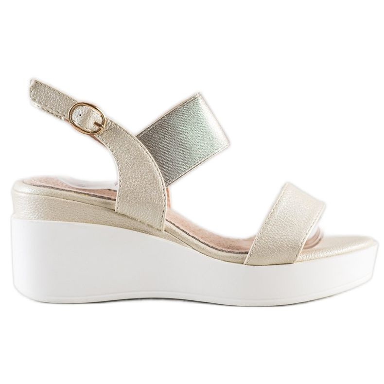 Weide Sandálias Gold Fashion dourado