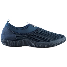SHELOVET Sapatos com aberturas deslizantes azul SHELOVET Sapatos com aberturas deslizantes azul