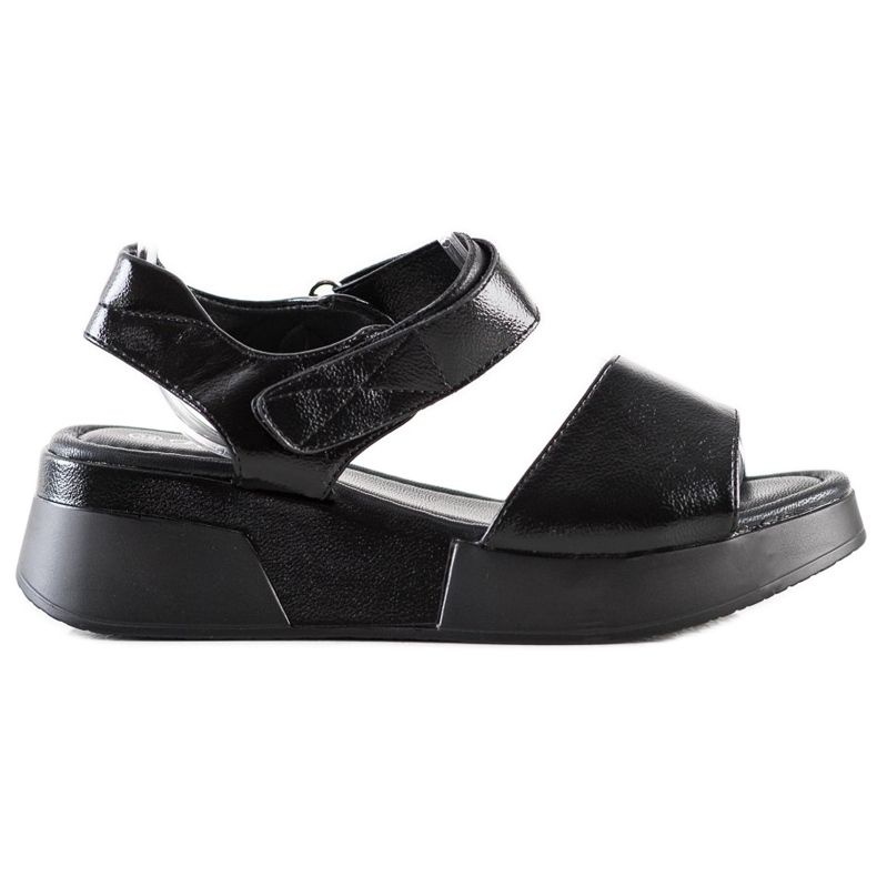 Weide Sandálias de velcro preto