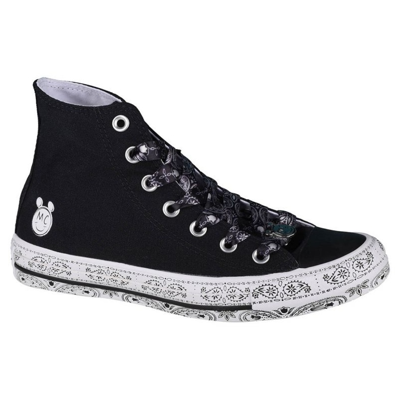 Tênis Converse X Miley Cyrus Chuck Taylor Hi All Star 162234C preto