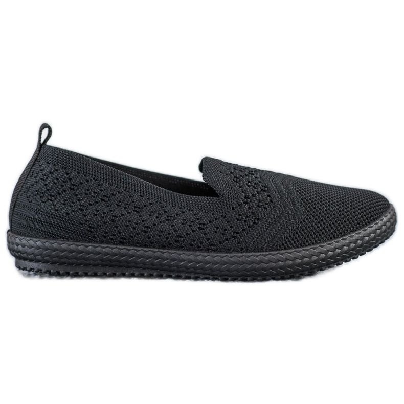 SHELOVET Slipons pretos
