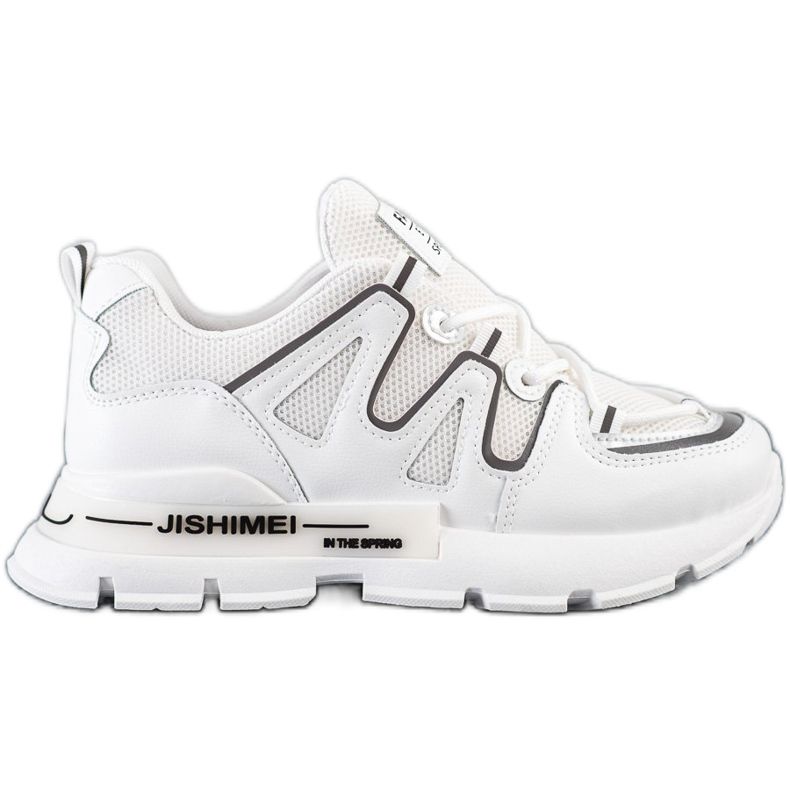 SHELOVET Tênis Moda Branca branco