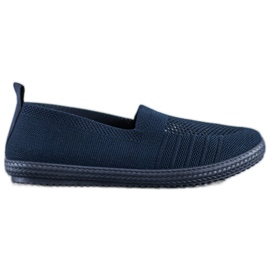 SHELOVET Slipons Openwork azul marinho SHELOVET Slipons Openwork azul marinho