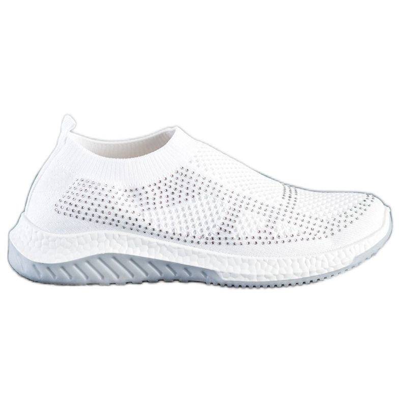 SHELOVET Tênis Slip-on branco