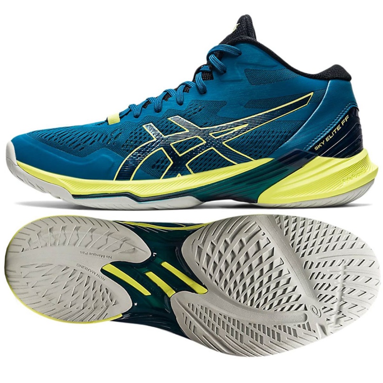 Tênis Asics Sky Elite Ff Mt 2 M 1051A065 401 voleibol azul azul Tênis Asics Sky Elite Ff Mt 2 M 1051A065 401 voleibol azul azul