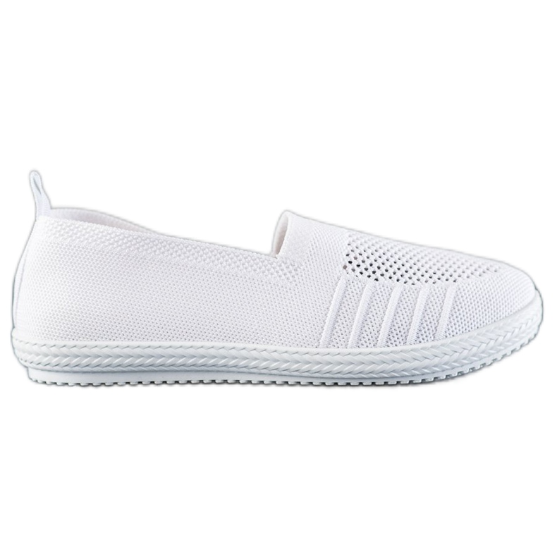SHELOVET Slipons Openwork branco