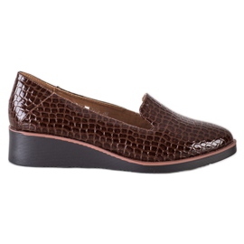 Lordsy Snake Print VINCEZA castanho Lordsy Snake Print VINCEZA castanho
