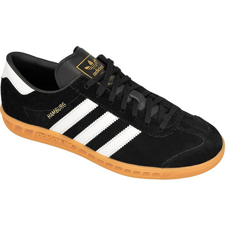 Sapatos Adidas Originals Hamburg M S76696 preto
