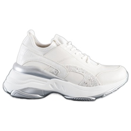 Melisa Tênis Clássicos Amarrados branco