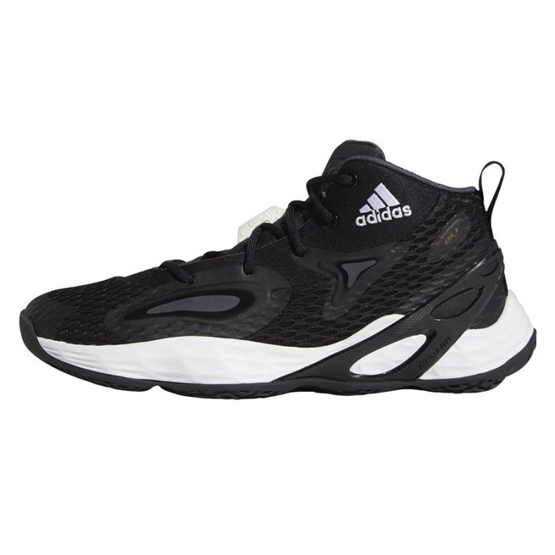 Adidas exibe um tênis de basquete Mid M H67747 preto preto