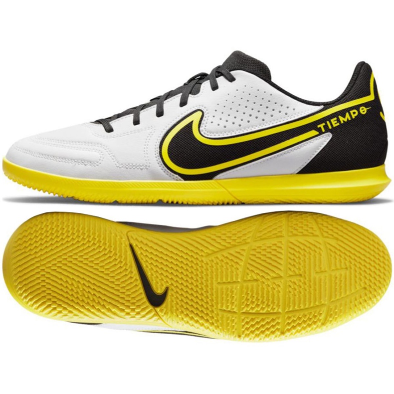 Nike Tiempo Legend 9 Club Ic M DA1189 107 chuteiras branco branco