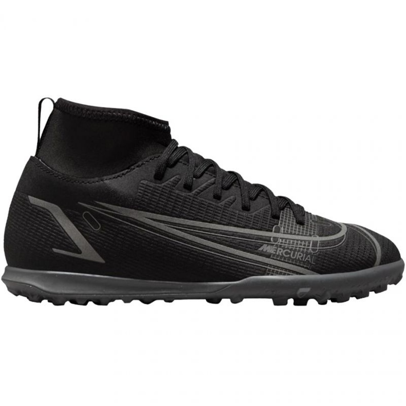 Chuteiras Nike Mercurial Superfly 8 Club Tf Jr CV0795-004 preto preto