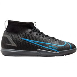 Chuteiras Nike Mercurial Superfly 8 Academy Ic Jr CV0784-004 preto preto