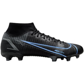 Chuteiras Nike Mercurial Superfly 8 Academy FG / MG M CV0843-004 preto preto Chuteiras Nike Mercurial Superfly 8 Academy FG / MG M CV0843-004 preto preto