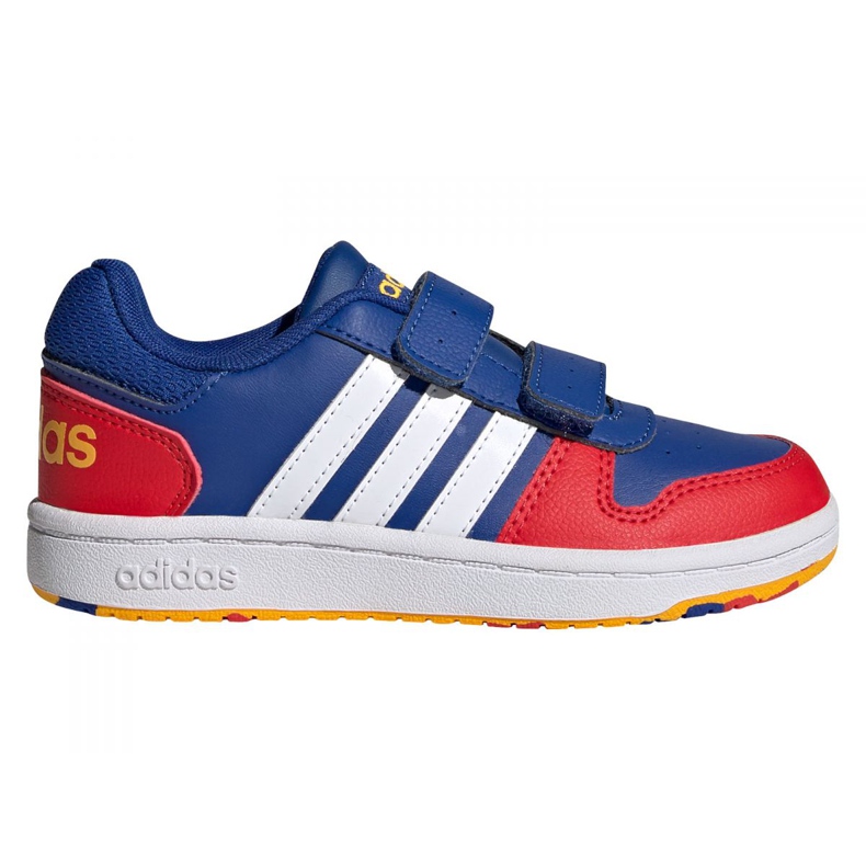 Tênis Adidas Hoops 2.0 C Jr FY9443 preto azul