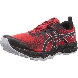 Asics FujiTrabuco Lyte M 1011A700-600 preto vermelho