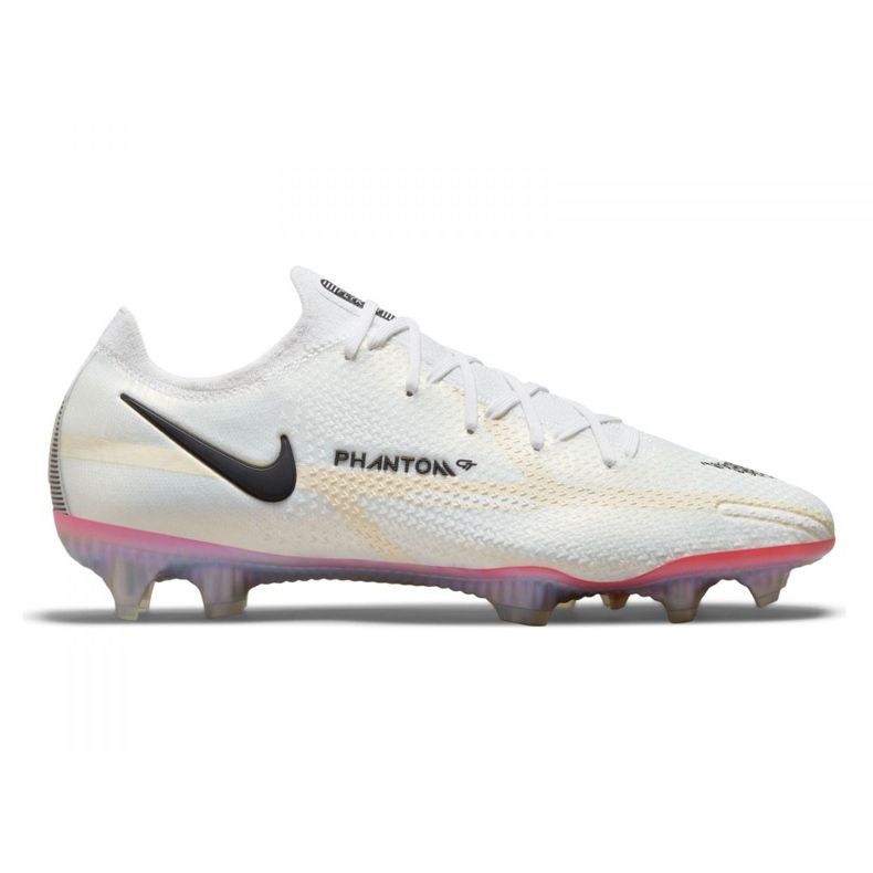 Chuteiras Nike Phantom GT2 Elite Fg M CZ9890-121 multicolorido branco Chuteiras Nike Phantom GT2 Elite Fg M CZ9890-121 multicolorido branco