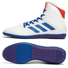 Sapatos adidas Mat Wizard 4 M BC0533 branco azul
