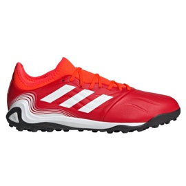 Chuteiras Adidas Copa Sense.3 Tf M FY6188 multicolorido laranjas e vermelhos