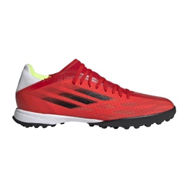 Chuteiras Adidas X Speedflow.3 Tf M FY3310 multicolorido laranjas e tintos