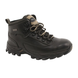 American Club Sapatos de trekking de inverno em couro preto TF201303005 bege