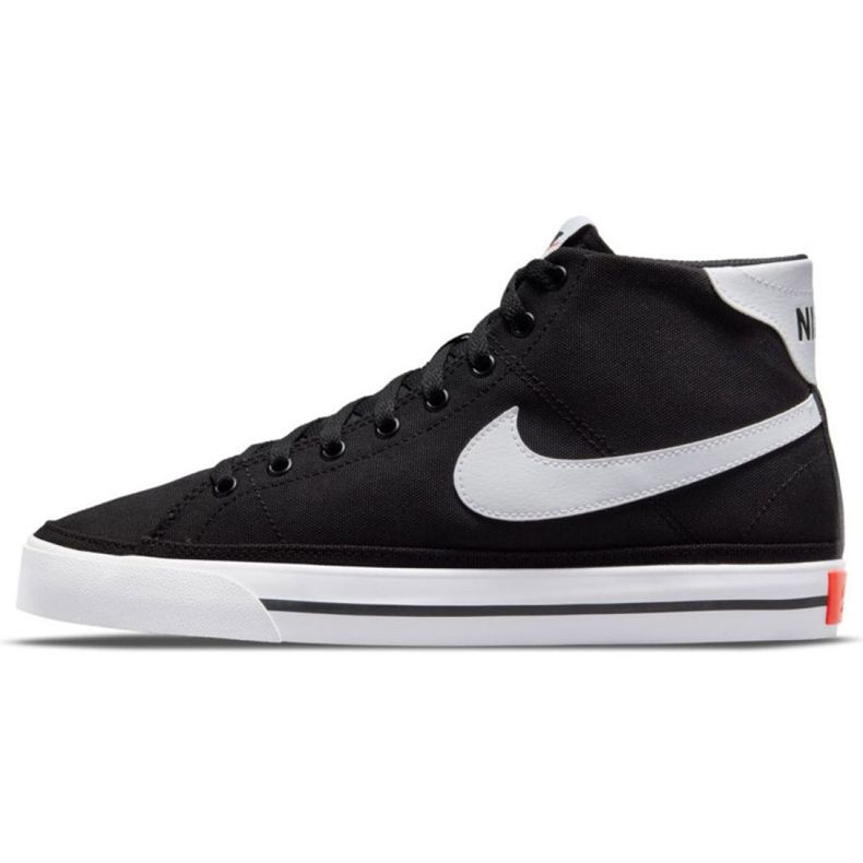 Nike Court Legacy Mid Canvas M DD0162 001 preto