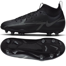 Chuteiras Nike Phantom GT2 Club Dynamic Fit FG / MG Jr DC0822 004 preto preto