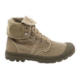 Sapatos Palladium Pallabrouse Baggy M 02478-308-M marrom verde