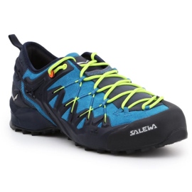 Sapatos Salewa Ms Wildfire Edge M 61346-3988 azul marinho azul verde
