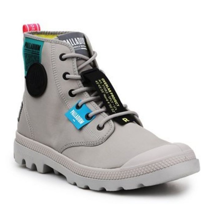Sapatos Palladium Lite Ovb Neon U 77082-243 cinza