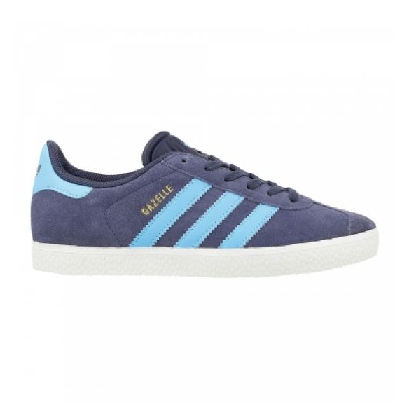 Sapatos Adidas Gazelle J Jr BB2504 azul marinho