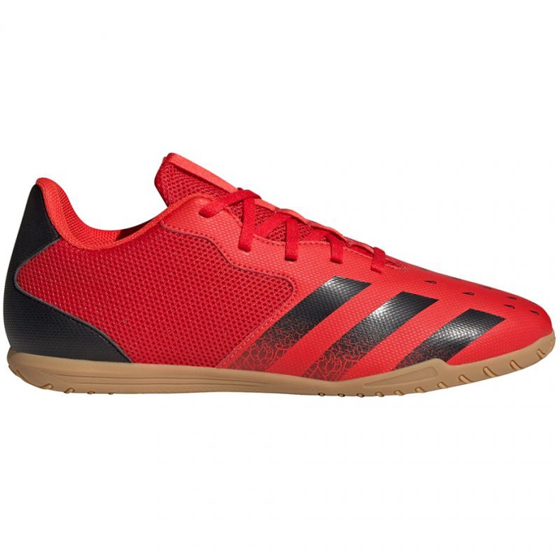 Adidas Predator Freak.4 Sala In IM FY6327 chuteiras multicolorido laranjas e tintos Adidas Predator Freak.4 Sala In IM FY6327 chuteiras multicolorido laranjas e tintos
