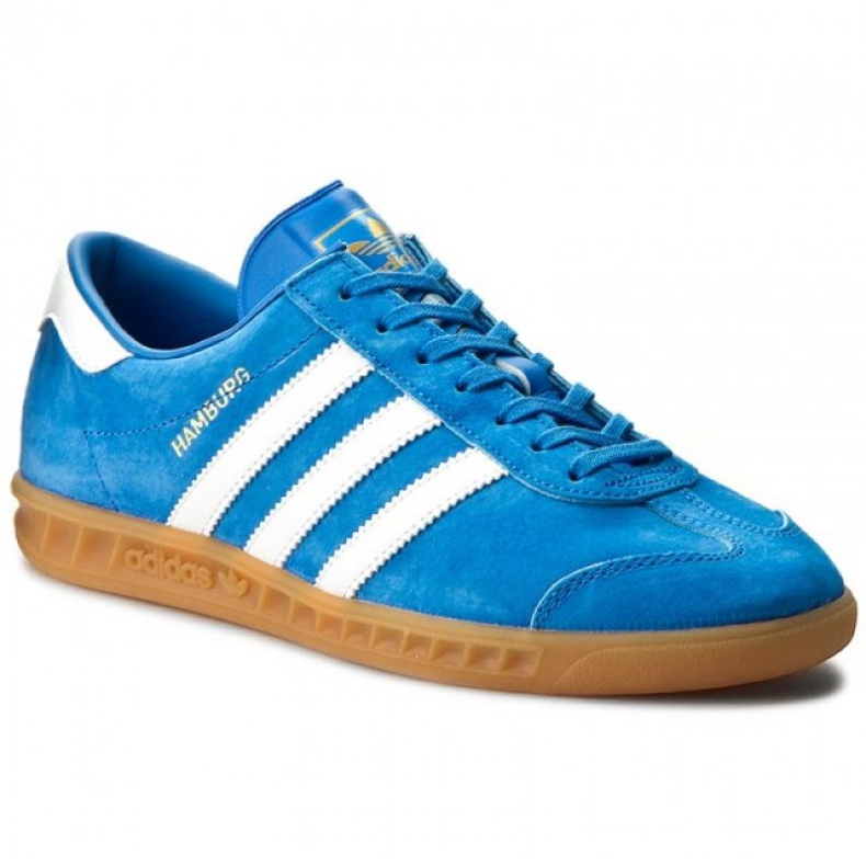 Sapatos Adidas Hamburg M S76697 azul