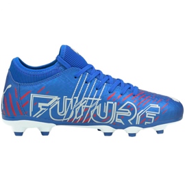 Chuteiras Puma Future Z 4.2 Fg Ag Jr 106505 01 azul azul
