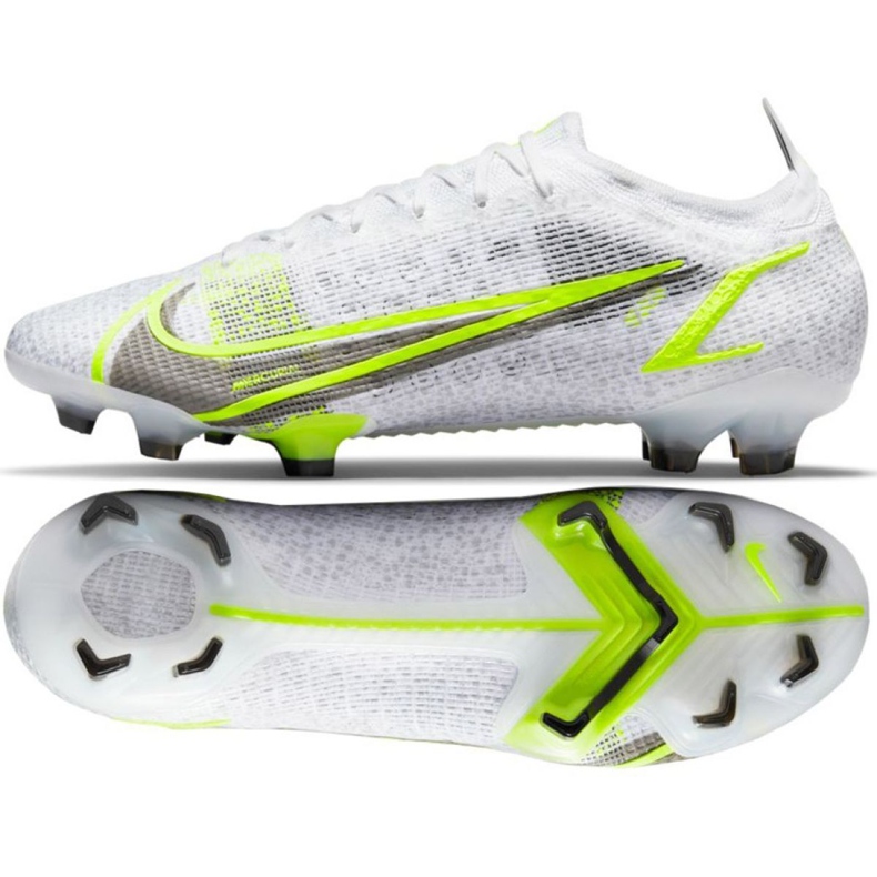 Chuteiras Nike Mercurial Vapor 14 Elite Fg M CQ7635 107 multicolorido branco Chuteiras Nike Mercurial Vapor 14 Elite Fg M CQ7635 107 multicolorido branco
