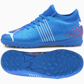Chuteiras Puma Future Z 4.2 Tt Jr 106509 01 laranja, azul azul