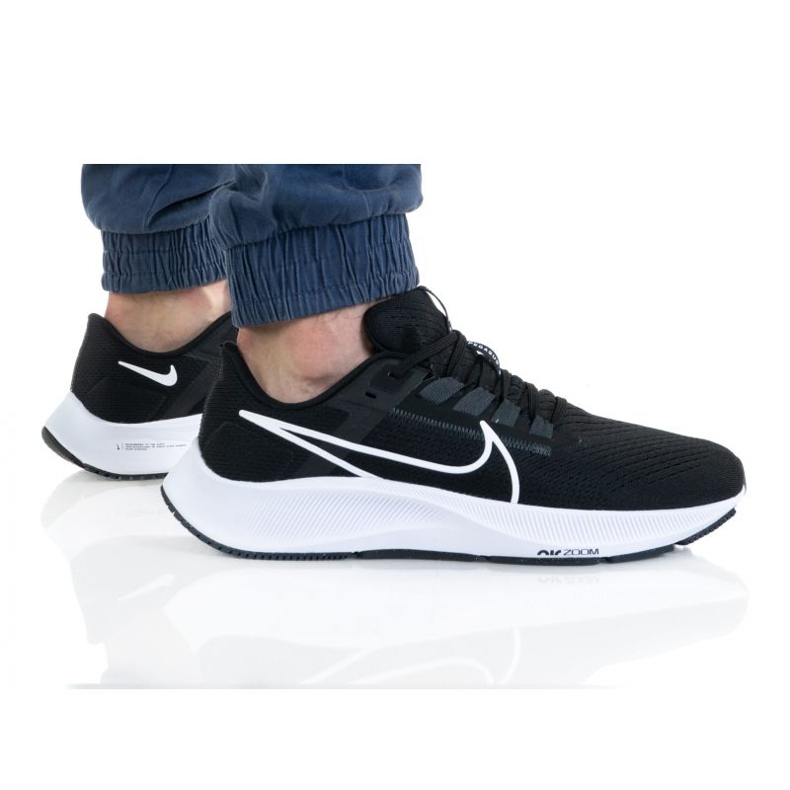 Nike Air Zoom Pegasus 38 CW7356-002 Black Shoes preto