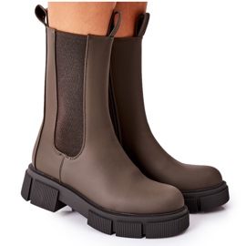 PS1 Botas quentes botas Jodhpur verde escuro devem ter castanho PS1 Botas quentes botas Jodhpur verde escuro devem ter castanho
