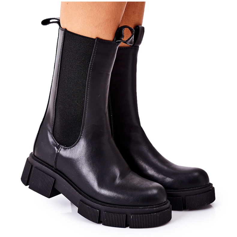 PS1 Botas pretas quentes botas Jodhpur deve ter preto PS1 Botas pretas quentes botas Jodhpur deve ter preto
