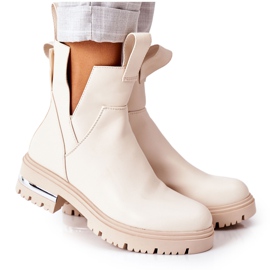 PS1 Botas Quentes Botas Jodhpur Bege Rock It