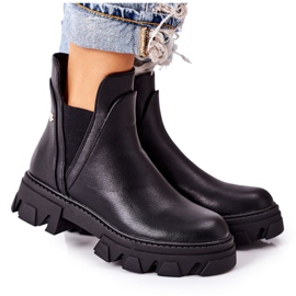PS1 Botas quentes Botas pretas Jodhpur Hashtag preto