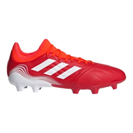Chuteiras Adidas Copa Sense.3 Fg M FY6196 multicolorido laranjas e vermelhos
