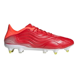 Chuteiras Adidas Copa Sense.1 Sg M FY6201 vermelho laranjas e vermelhos