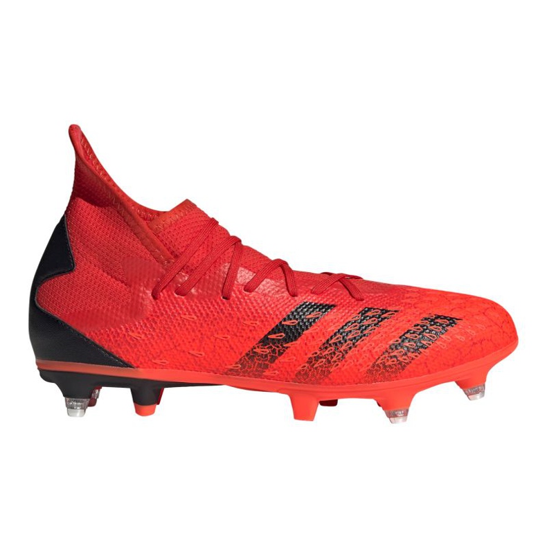 Chuteiras Adidas Predator Freak.3 Sg M FY6308 multicolorido laranjas e tintos