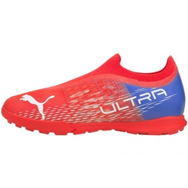 Chuteiras Puma Ultra 3.3 Tt Jr 106531 01 vermelho laranjas e vermelhos