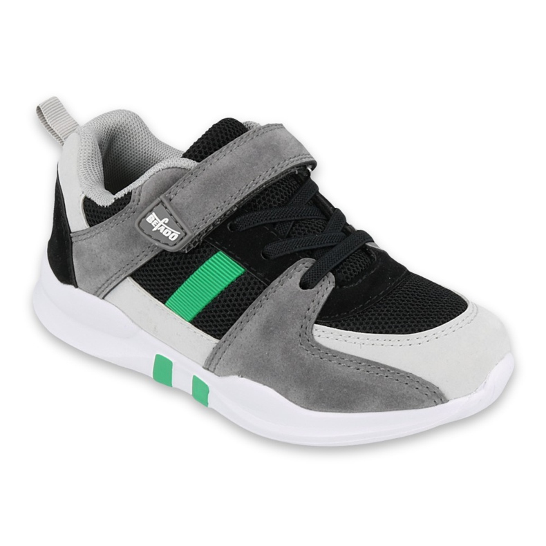 Calçados infantis Befado 516X075 preto cinza