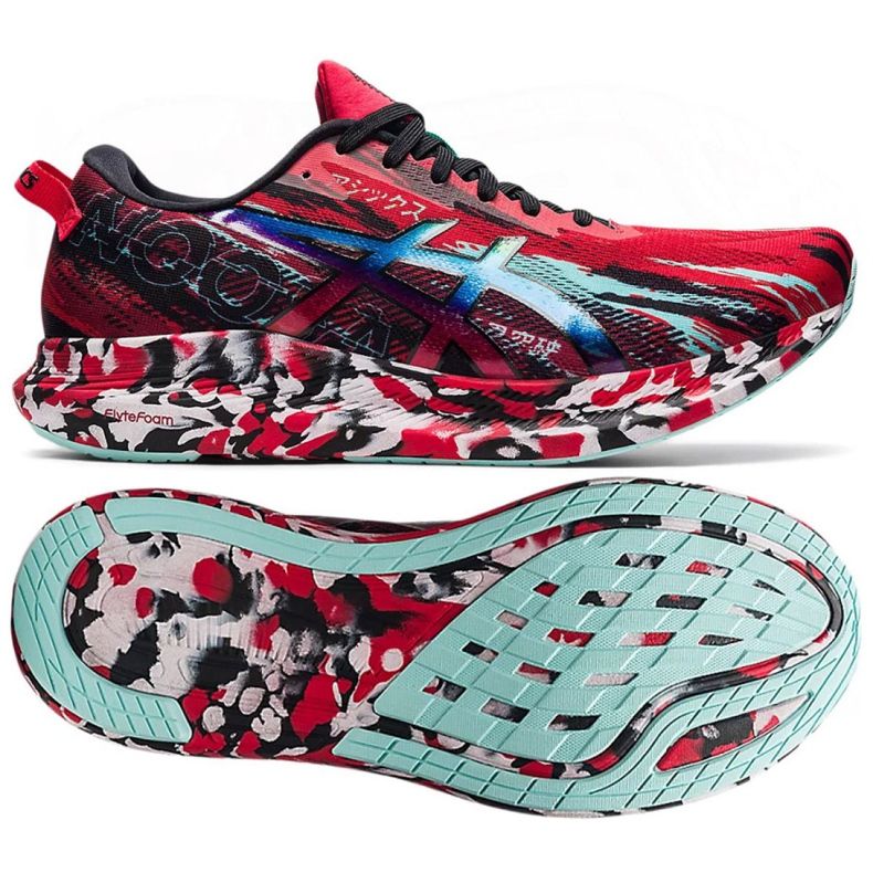 Tênis Asics Noosa Tri 13 M 1011B021 601 vermelho multicolorido